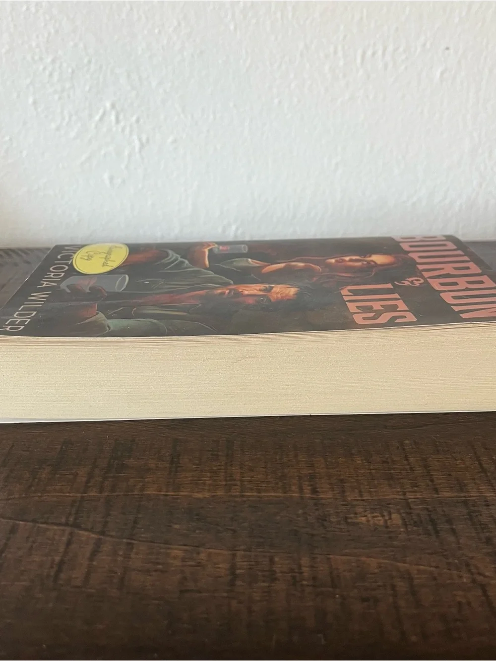 Bourbon & Lies by Victoria Wilder Autographed Copy